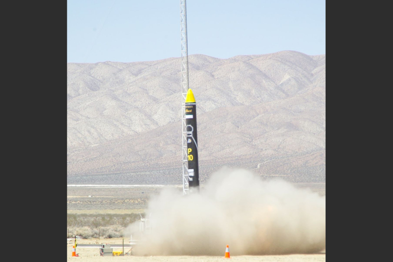 Prospector 10 - fire test